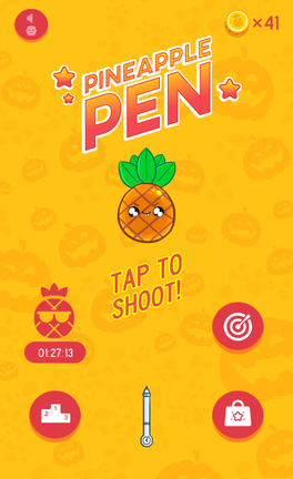 Az összegyűjtött pénzekből többek között különleges tollakat vehetünk