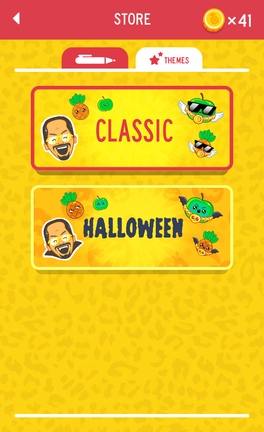 Halooweeni téma is jár az aktualitás jegyében