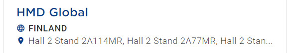 Az MWC honlapjáról kiderül: a HMD is ott lesz Barcelonában