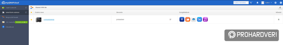 Ismerős NAS-on megosztott szolgáltatások elérési lehetősége is biztosított