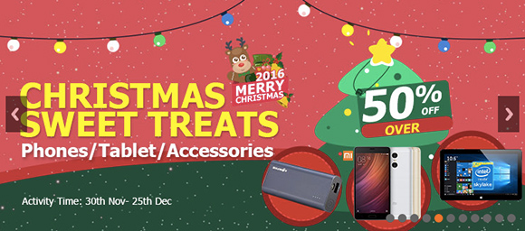 Egy kínai webshop karácsonyi akciós bannere