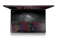 MSI GT83VR Titan SLI, immár RGB háttérvilágításos billentyűzettel