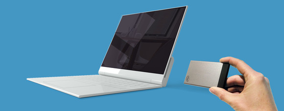 Hitelkártya méretű hardver a lelke a NexDock notebookjának