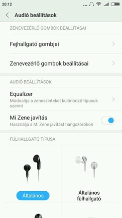 Saját fülhallgatónkhoz állíthatjuk a hangszínt, ha már semmilyet nem adnak hozzá