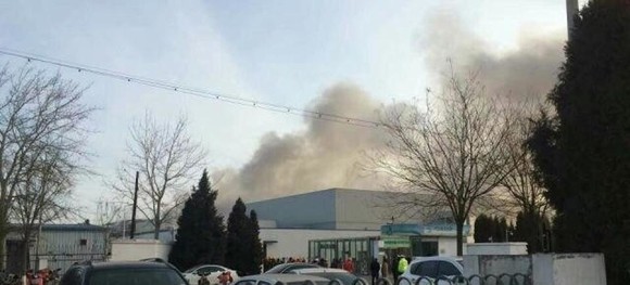 Tűz a Samsung akkumulátor-gyárában