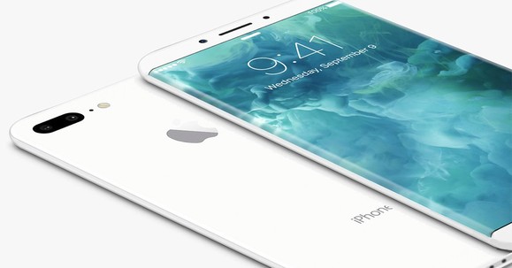 Koncepciókép az iPhone 8-ról