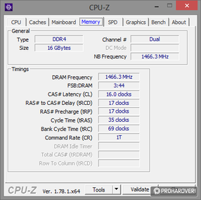 A tuningolt Ryzen 7 1800X CPU- és memóriafrekvenciái