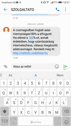 A fájlkezelő természetesen összevonja a belső tárhely és a memóriakártya értékét