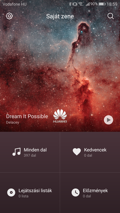 A DTS headset mód nem maradt ki, de más hangszínszabályzásra a Huawei szerint sincs szükség