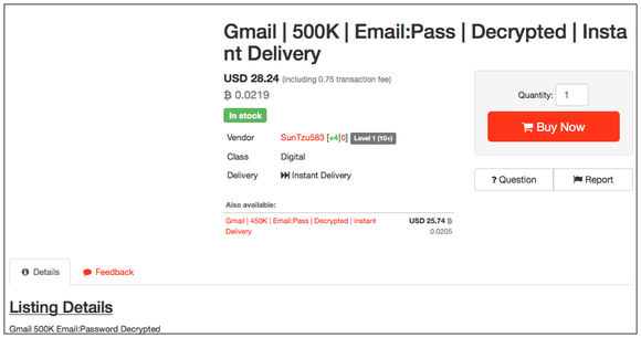 Egy nagyobb csomag gmailes fiók