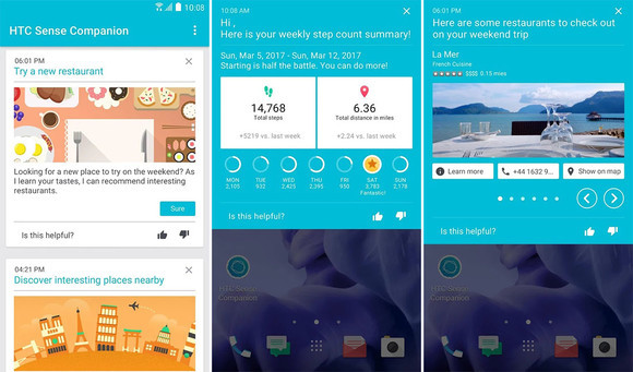 Az alkalmazás, amire nagyon sok hangsúlyt fektet a HTC, de sajnos nem volt kinn az MWC-n