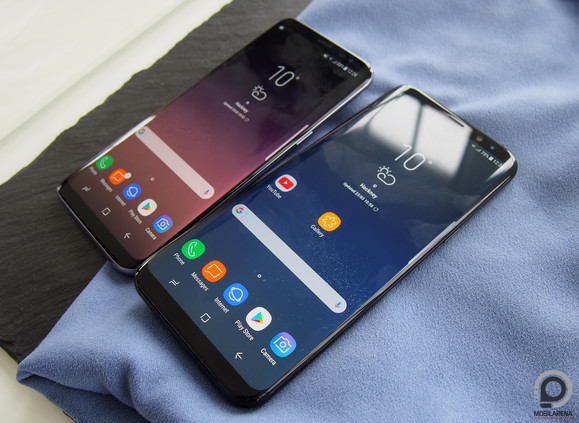 A kisebb S8 és a nagyobb S8+