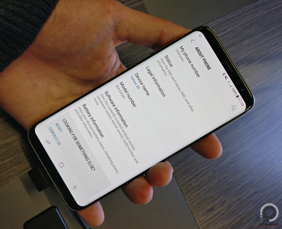 A Galaxy S8 Samsung Experience 8.1-es felületet futtat, Android 7.0-s alapokon