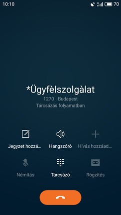 Egy érintéssel rögzíthetjük a telefonbeszélgetéseinket
