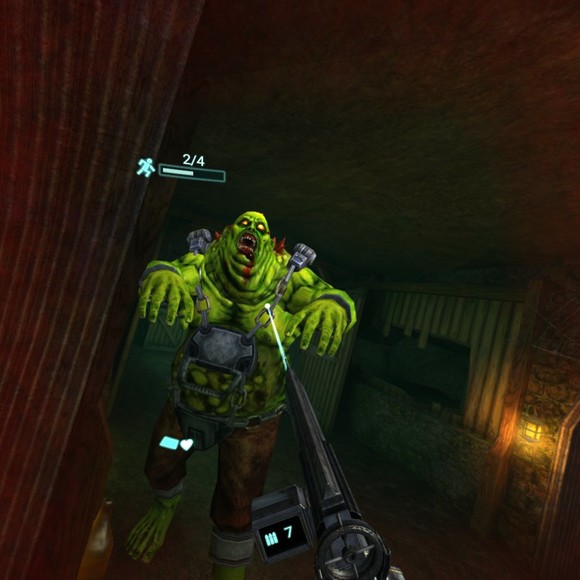 A Drop Dead a távirányítós játékok egyik sztárja, a zöld úriember VR-ban ijszetően közel hajol