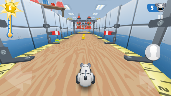 A feladat egyszerű: jussunk át az akadályokon és gyűjtsük össze az összes sajtot