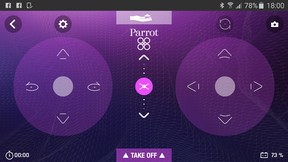 Parrot Swing - irányító app