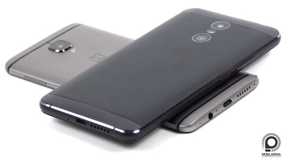 Az uleFone Future a OnePlus 3T fölött