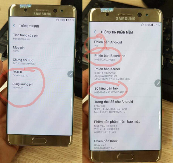 Vietnamban már felbukkant a felújított Note7