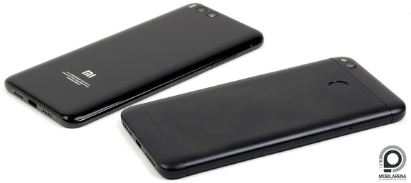 A Redmi 4X-nek (jobbra) a Xiaomi Mi 6 mellett sem kell szégyenkeznie