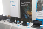 A Dell és a HP standja