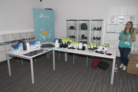 Stand of Epson and TP-Link