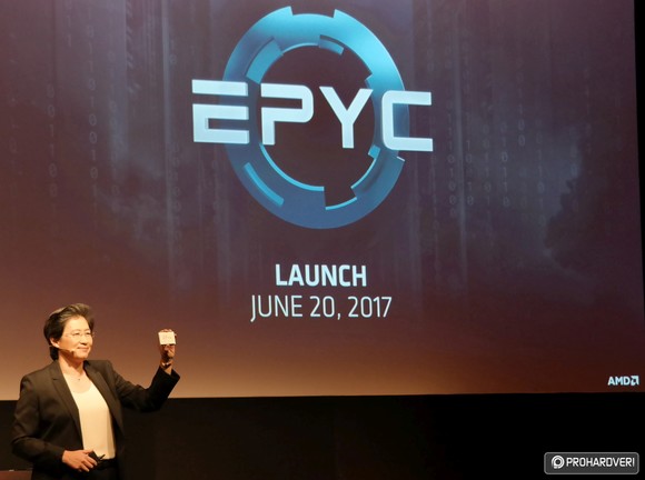 Az EPYC processzor