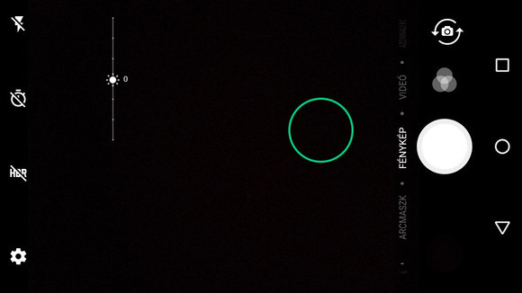 Ha végeztünk a fókuszálással, a fényességgel még játszhatunk