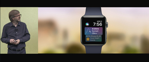 A WatchOS újításaival kezdték a bemutatót