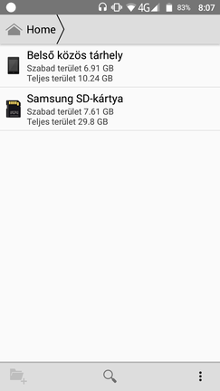 AOSP- és Google alkalmazások alkotják a gyári listát