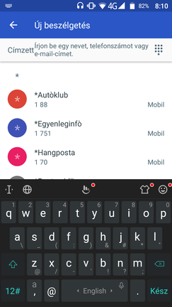Az extralista legfőbb eleme a gesztusvezérlés