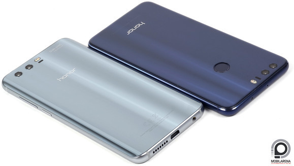 A Honor 9 (balra) a Honor 8 társaságában