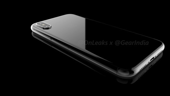 Renderkép az iPhone 8-ról