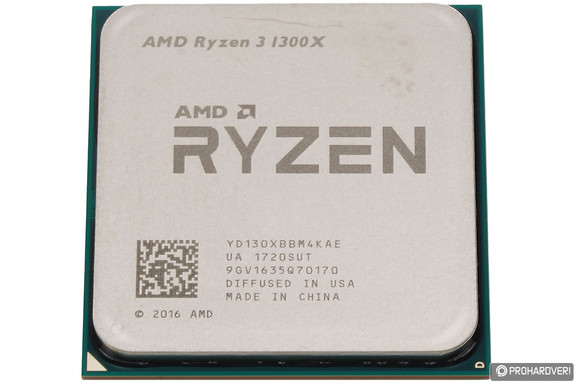 Az AMD Ryzen 1300X