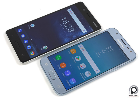 Árban körülbelül a képen látható Nokia 5 ellenfele