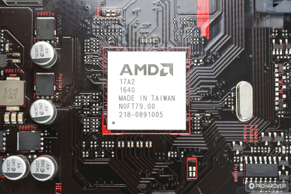 Az AMD B350 közelebbről