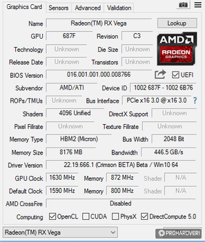 AMD Radeon RX Vega 56 / ASUS Geforce GTX 1070 Dual - referencia órajeleken