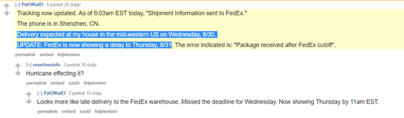 Most már csak megkapja a felhasználó.