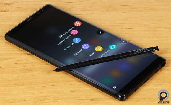 Méretes frissítéssel kezdődik a Galaxy Note8 nemzetközi karrierje
