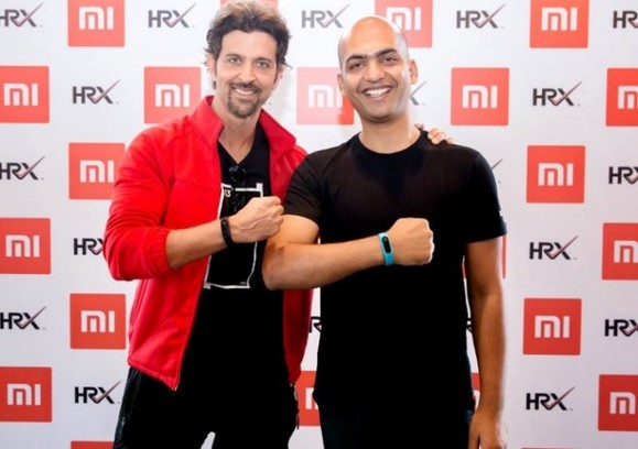 Hrithik Roshan és a Xiaomi Mi Band HRX Edition