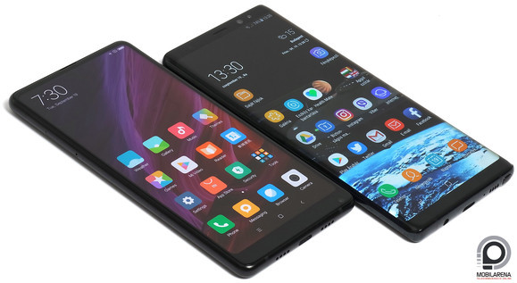A Mi Mix 2-nek a Galaxy Note8 mellett sem kell szégyenkeznie