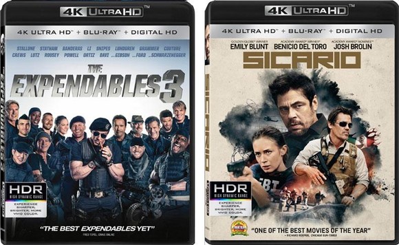 UHD Blu-ray filmek