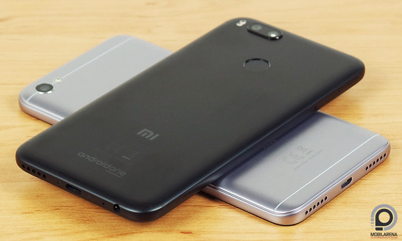 A Mi A1 a Redmi Note 5A felett pihen