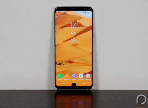 Ilyen lenne a Galaxy S9, előlapi ujjlenyomat-olvasóval?