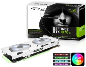 KFA2 GeForce GTX 1070 Ti EX / GT 1070 Ti EX-SNPR White