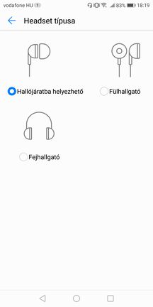 Nincs túl sok hangbeállítás, a végeredmény azonban korrekt