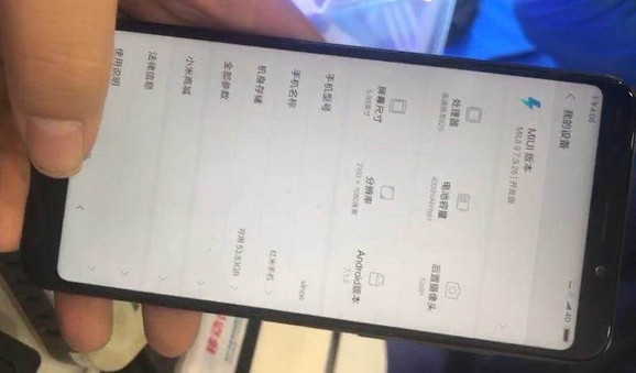 A Redmi Note 5 működés közben
