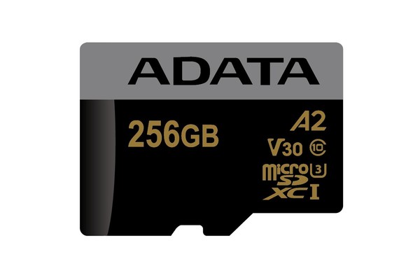 Az ADATA A2-es osztályú memóriakártya