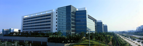A Huawei sencseni központja
