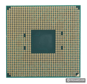 AMD Ryzen 3 2200G elölről és hátulról